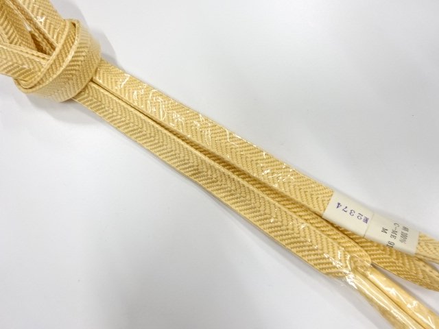 未使用品　正絹　手組帯締め